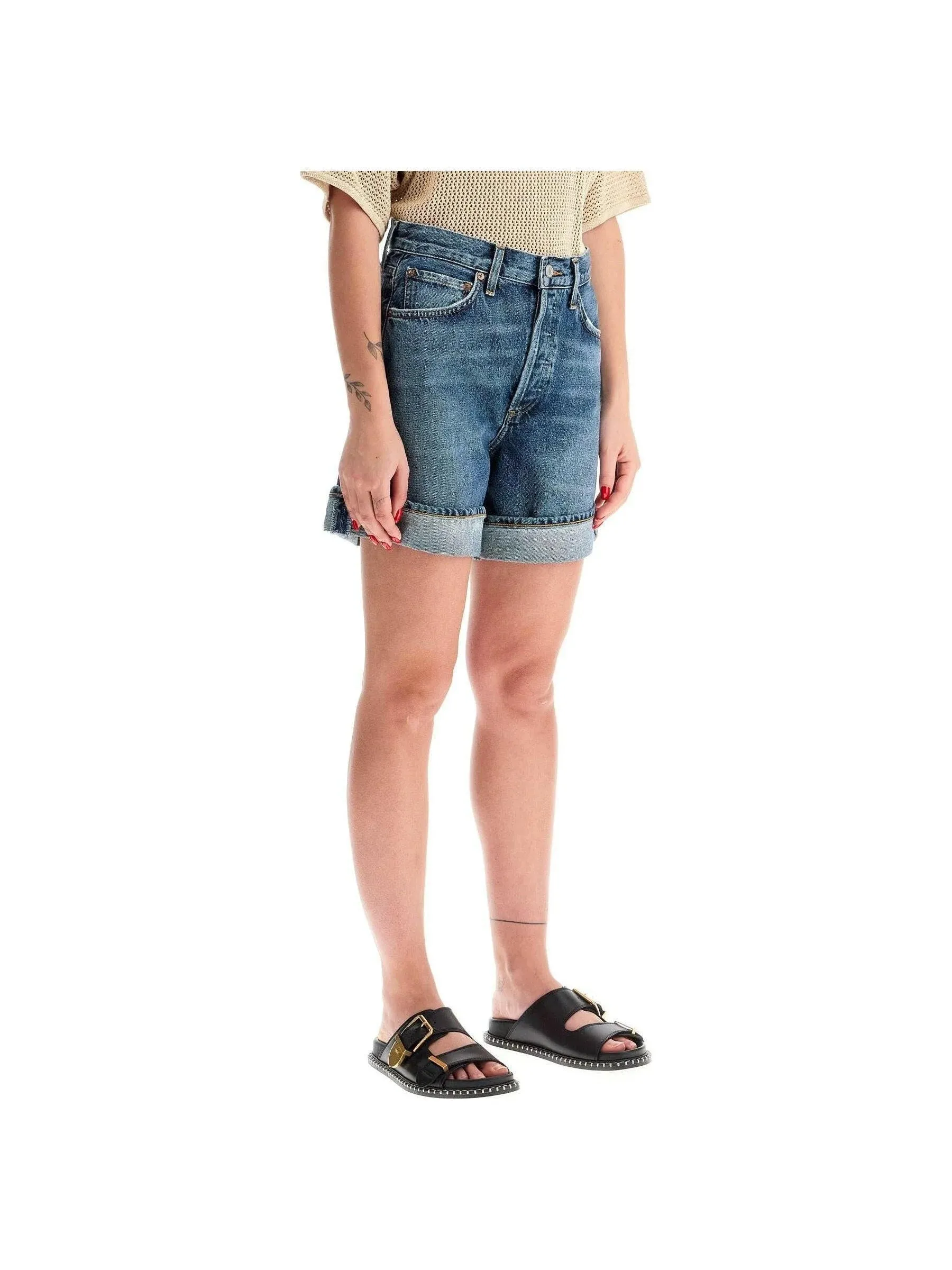 Parker Distressed Denim Shorts